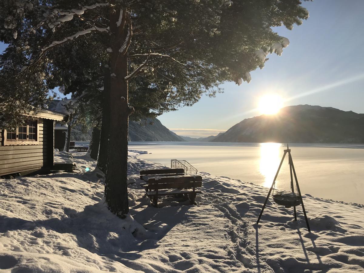 Sandviken Camping Austbygdi Exterior photo